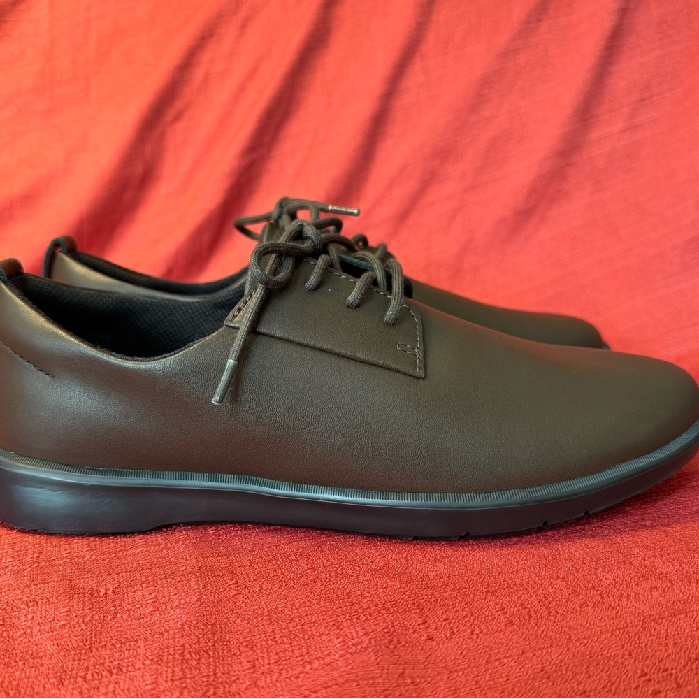 PONTO‎ Pacific Recycled Leather Blend Brown Oxfords, Women’s Size 9, EUC - Picture 2 of 6